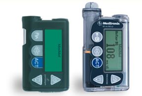 Image of MiniMed Paradigm 512 and 712 insulin pumps